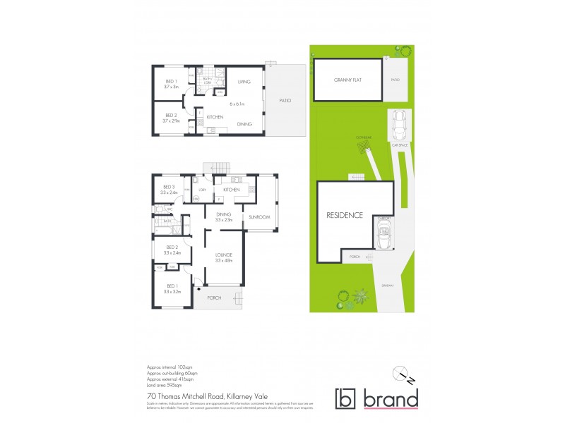 70 Thomas Mitchell Road, Killarney Vale NSW 2261 Floorplan