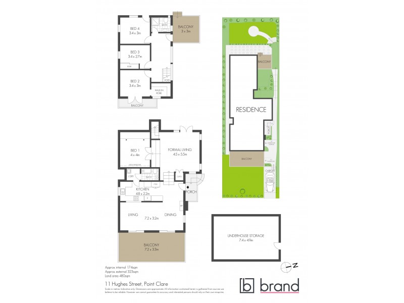 11 Hughes Street, Point Clare NSW 2250 Floorplan