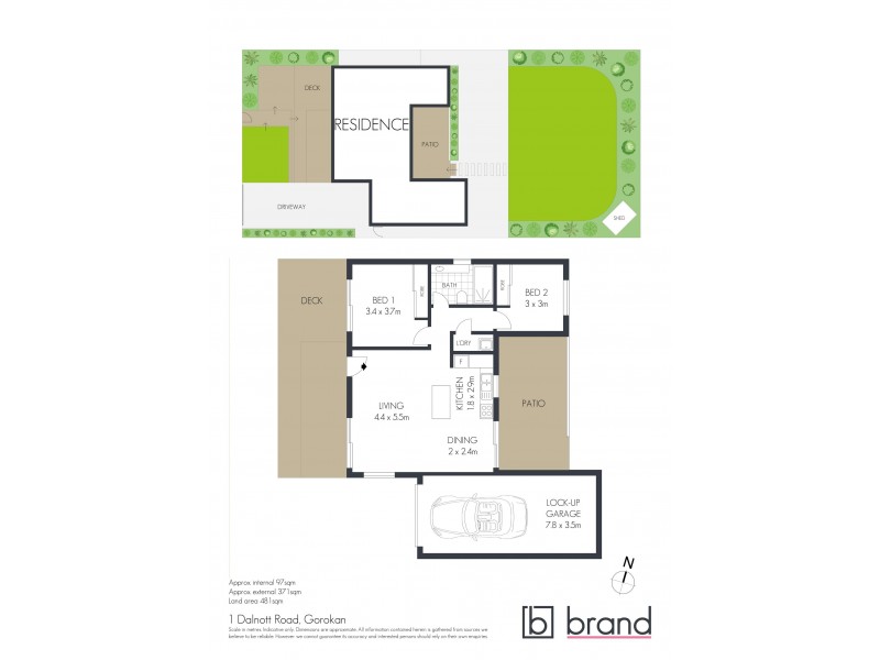 1 Dalnott Road, Gorokan NSW 2263 Floorplan