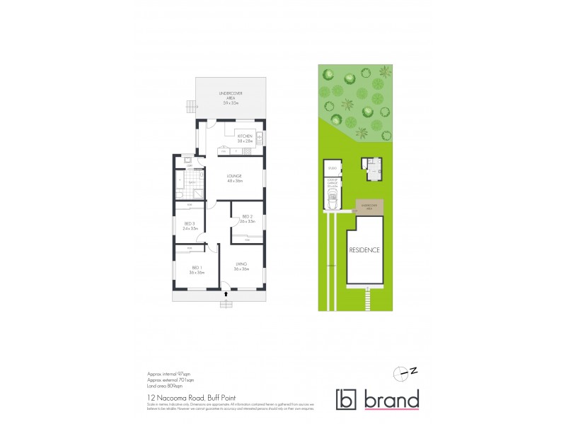 12 Nacooma Road, Buff Point NSW 2262 Floorplan