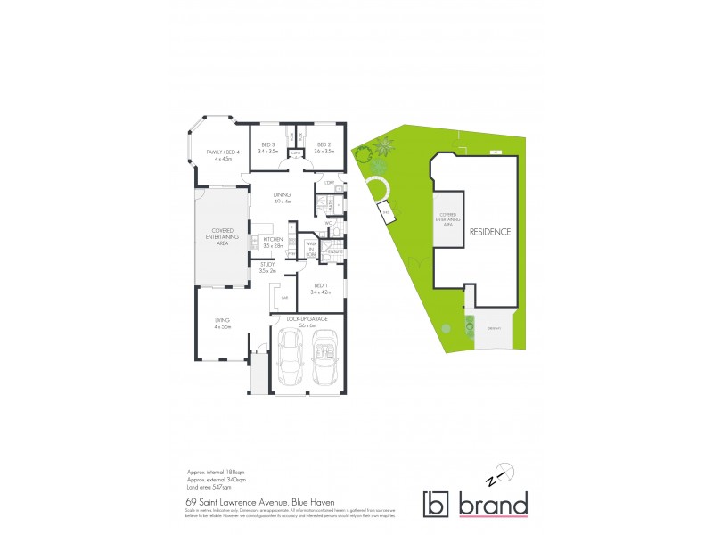 69 St Lawrence Avenue, Blue Haven NSW 2262 Floorplan