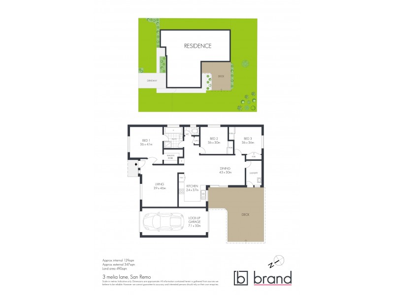 3 Melia Lane, San Remo NSW 2262 Floorplan