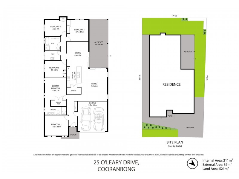 25 O’Leary Drive, Cooranbong NSW 2265 Floorplan