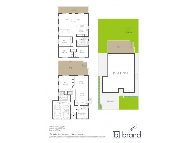 32 Winbin Crescent, Gwandalan NSW 2259 Floorplan