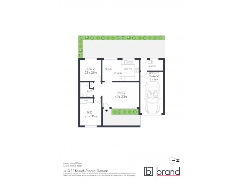 4/10-12 Kalulah Avenue, Gorokan NSW 2263 Floorplan