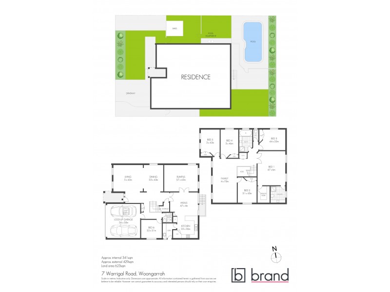 7 Warrigal Road, Woongarrah NSW 2259 Floorplan