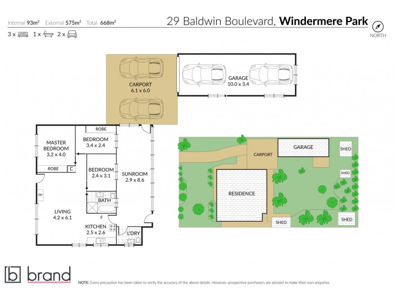 29 Baldwin Boulevard, Windermere Park NSW 2264 Floorplan