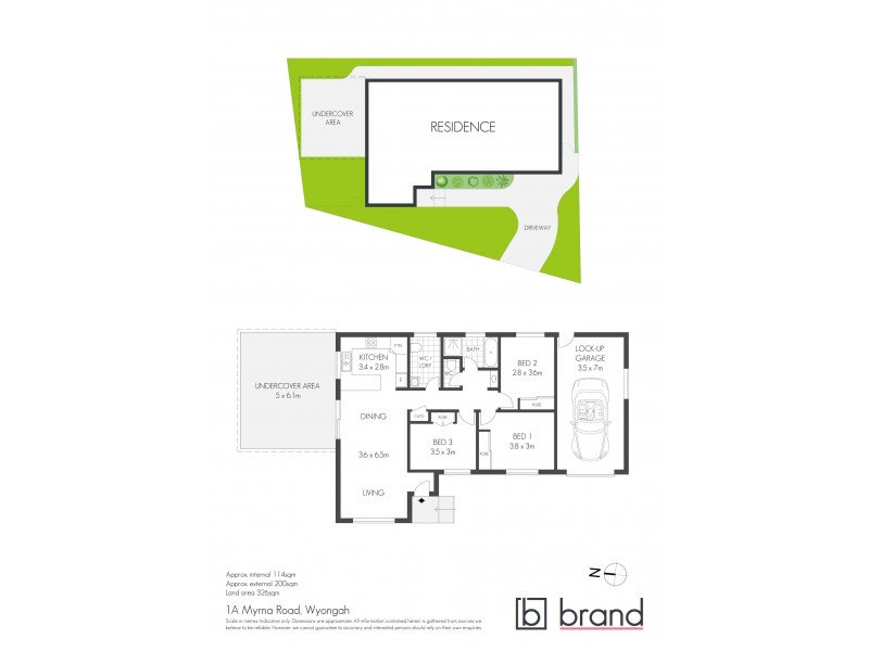 1a Myrna Road, Wyongah NSW 2259 Floorplan