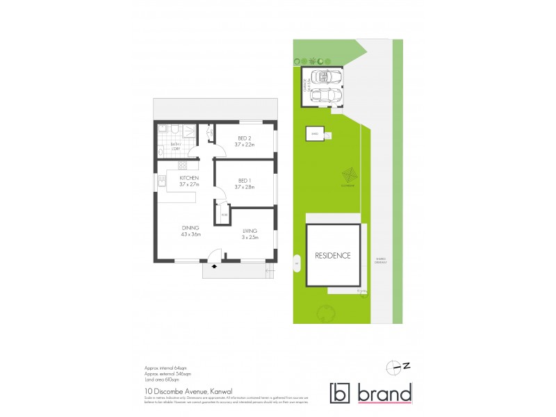 10 Discombe Avenue, Kanwal NSW 2259 Floorplan