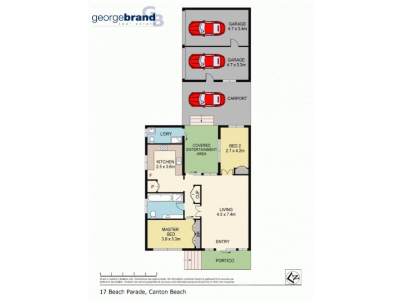 17 Beach Parade, Canton Beach NSW 2263 Floorplan
