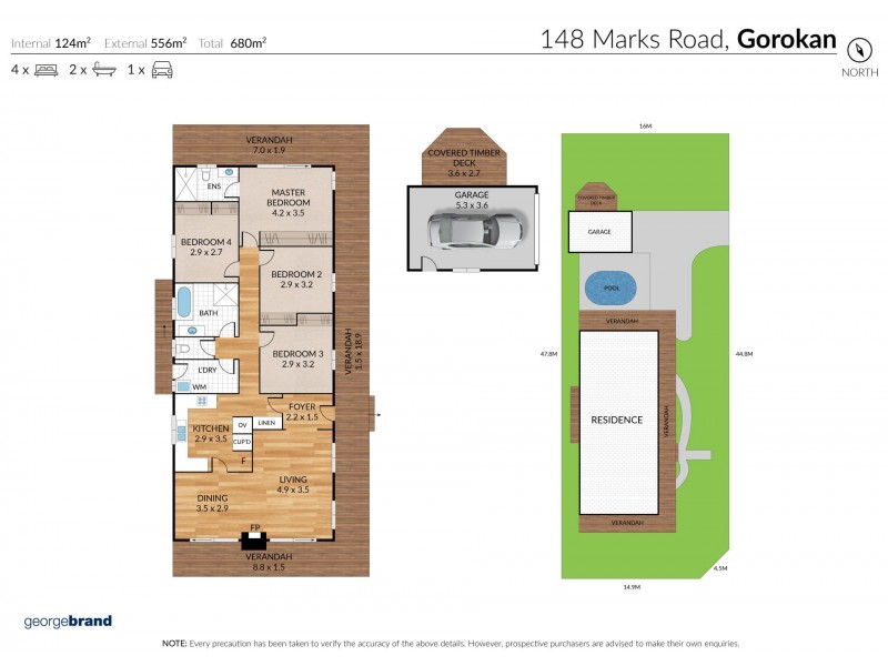 148 Marks Road, Gorokan NSW 2263 Floorplan