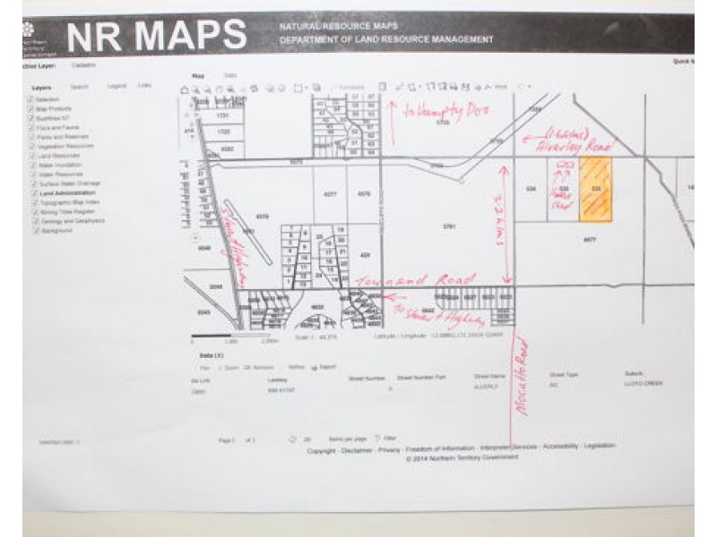 Section 536 Alverly Road, Noonamah NT 0837