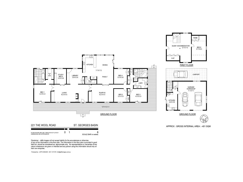 221 The Wool Road, St Georges Basin NSW 2540 Floorplan