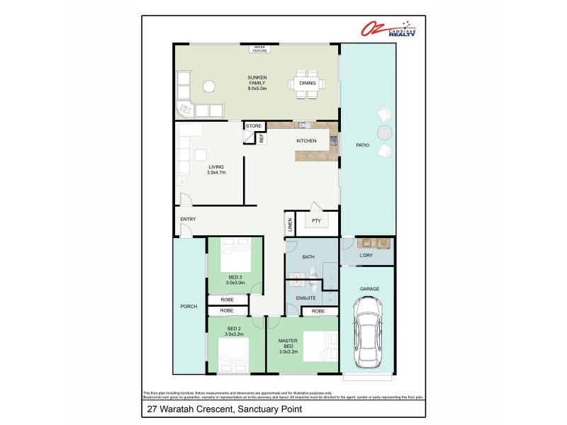 27 Waratah Crescent, Sanctuary Point NSW 2540 Floorplan