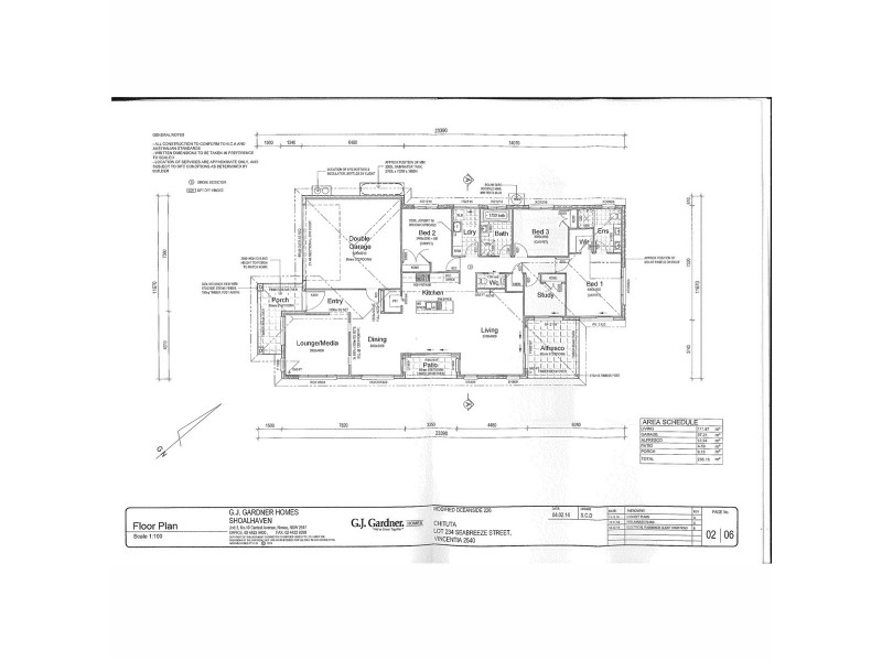 17 Skiff Street, Vincentia NSW 2540 Floorplan