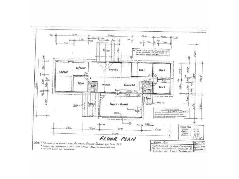 106 Cambourne Road, Tomerong NSW 2540 Floorplan