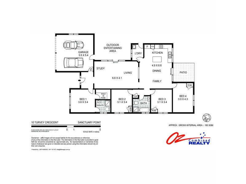 10 Turvey Crescent, St Georges Basin NSW 2540 Floorplan