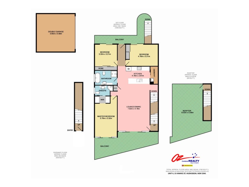 6/33 Hawke Street, Huskisson NSW 2540 Floorplan