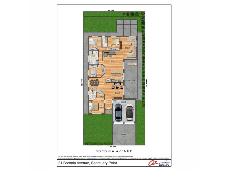 21 Boronia Avenue, Sanctuary Point NSW 2540 Floorplan