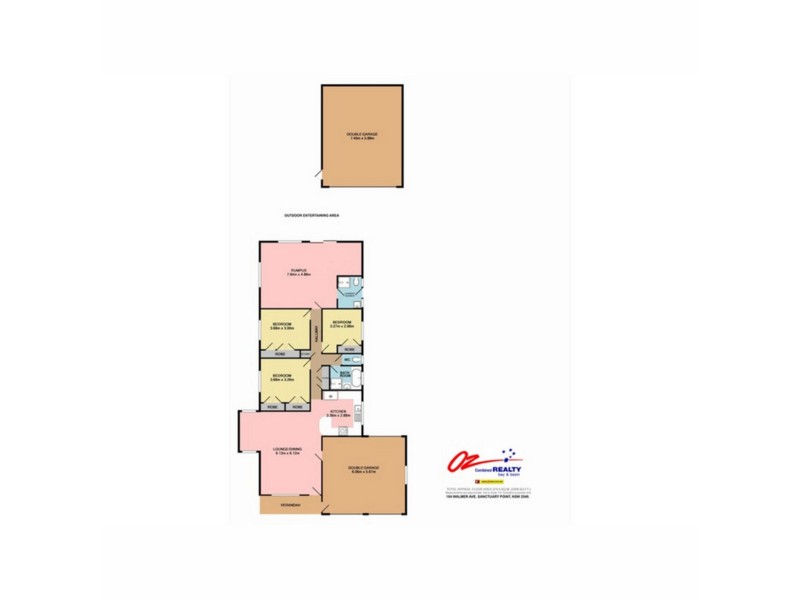 184 Walmer Avenue, Sanctuary Point NSW 2540 Floorplan