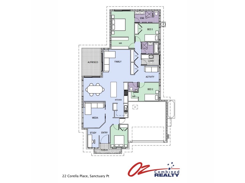 22 Corella Crescent, Sanctuary Point NSW 2540 Floorplan