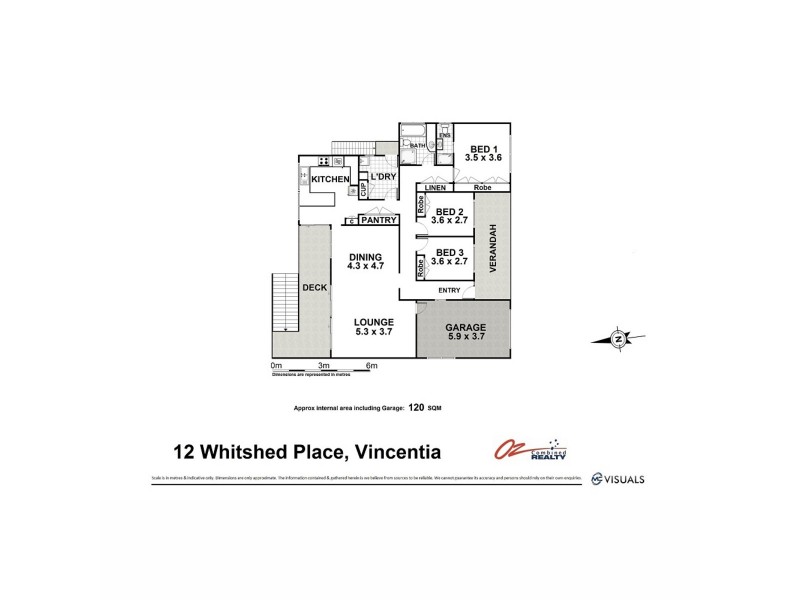 12 Whitshed Place, Vincentia NSW 2540 Floorplan