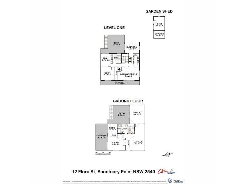 12 Flora Street, Sanctuary Point NSW 2540 Floorplan