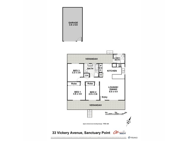 33 Vickery Avenue, Sanctuary Point NSW 2540 Floorplan
