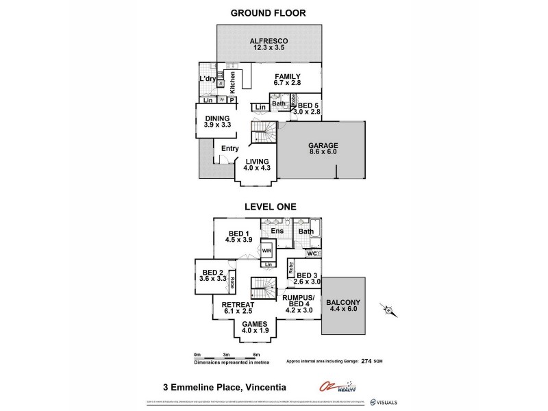 3 Emmeline Place, Vincentia NSW 2540 Floorplan