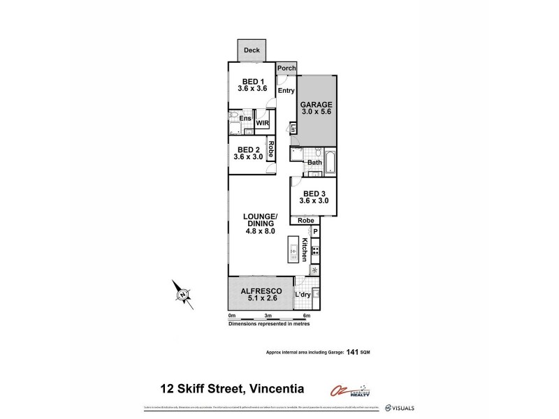 12 Skiff Street, Vincentia NSW 2540 Floorplan