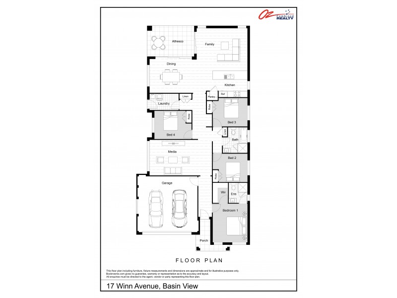 17 Winn Avenue, Basin View NSW 2540 Floorplan