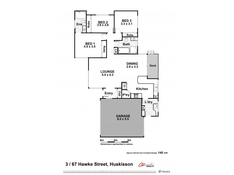 3/67 Hawke Street, Huskisson NSW 2540 Floorplan