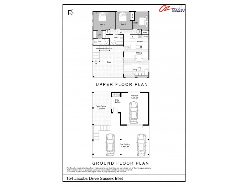 1/154 Jacobs Drive, Sussex Inlet NSW 2540 Floorplan