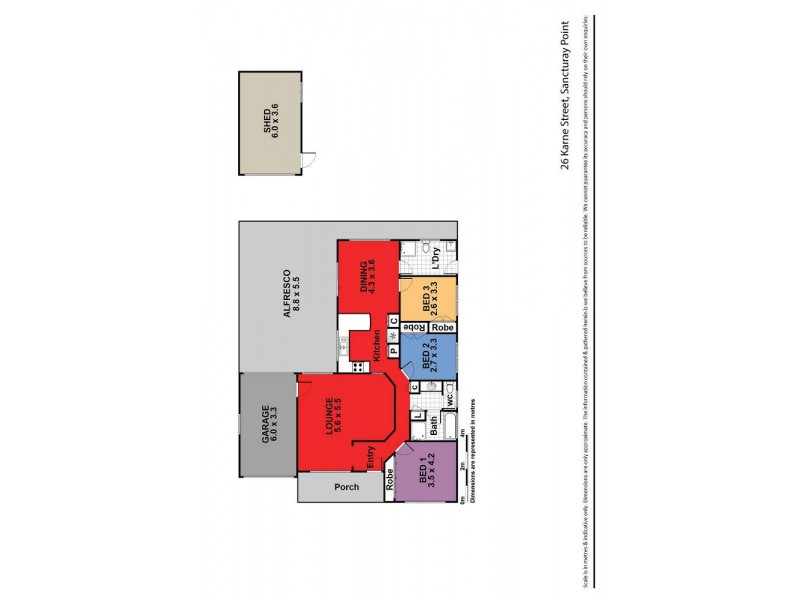 26 Karne Street, Sanctuary Point NSW 2540 Floorplan