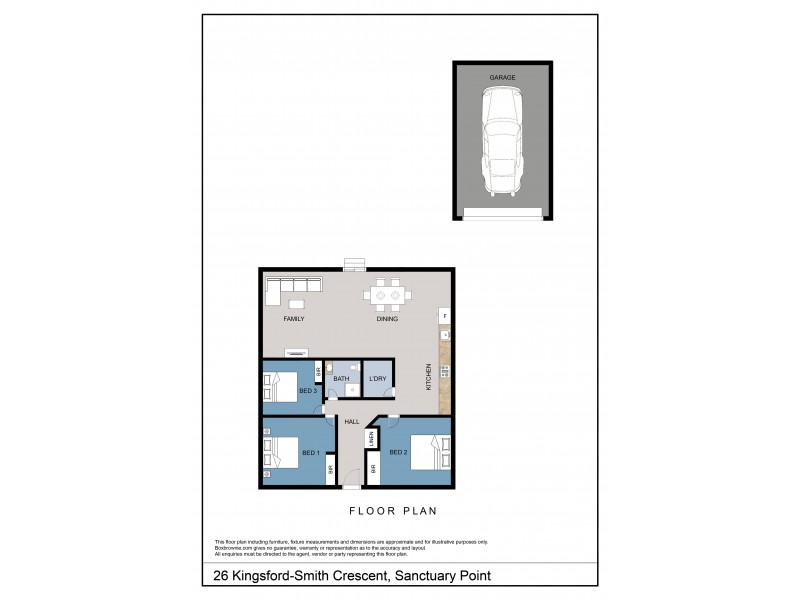 26  Kingsford-Smith Crescent, Sanctuary Point NSW 2540 Floorplan