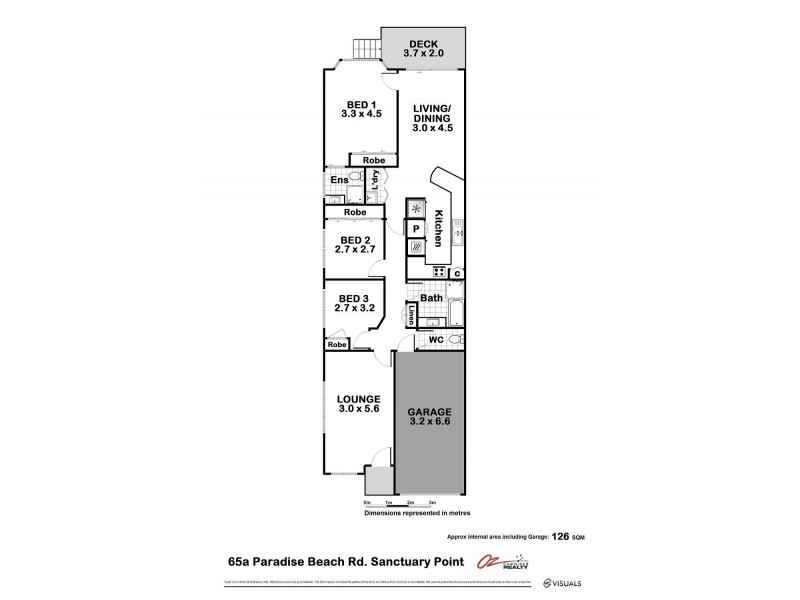 65A Paradise Beach Road, Sanctuary Point NSW 2540 Floorplan