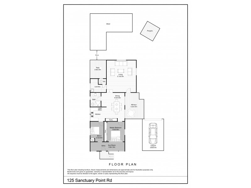 125 Sanctuary Point Road, Sanctuary Point NSW 2540 Floorplan
