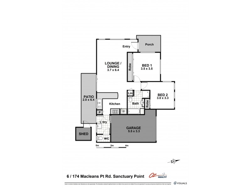 6/174 Macleans Point Road, Sanctuary Point NSW 2540 Floorplan