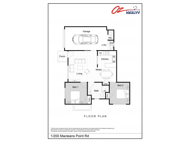 1/200 Macleans Point Road, Sanctuary Point NSW 2540 Floorplan