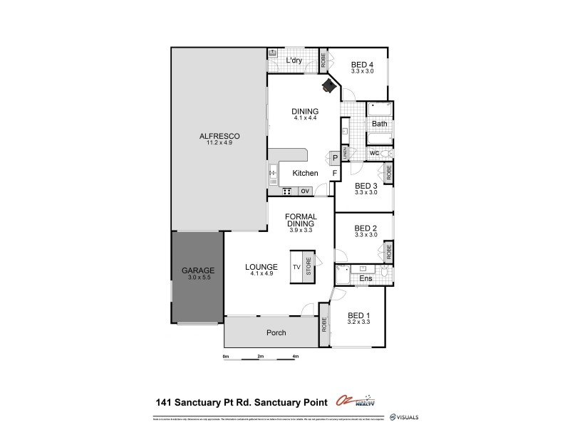 141 Sanctuary Point Road, Sanctuary Point NSW 2540 Floorplan