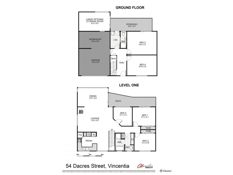 54 Dacres Street, Vincentia NSW 2540 Floorplan