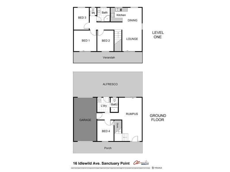 16 Idlewild Avenue, Sanctuary Point NSW 2540 Floorplan