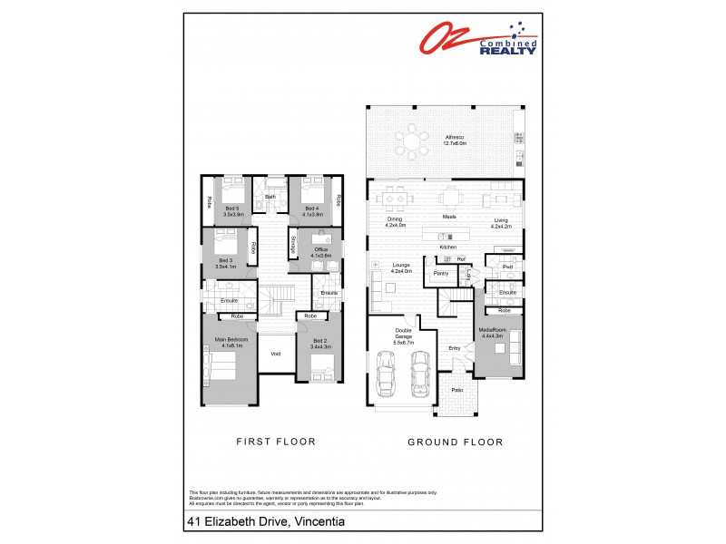 41 Elizabeth Drive, Vincentia NSW 2540 Floorplan