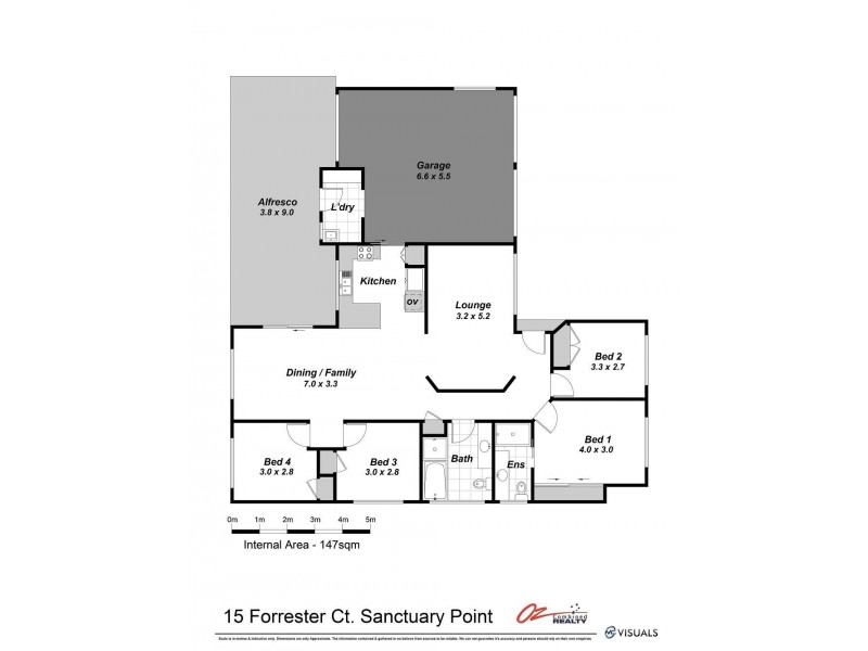 15 Forrester Court, Sanctuary Point NSW 2540 Floorplan