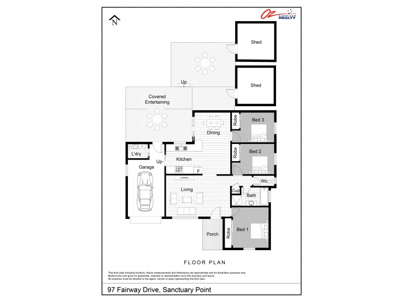 97 Fairway Drive, Sanctuary Point NSW 2540 Floorplan
