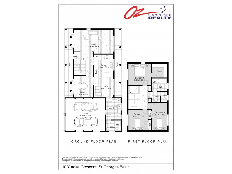 10  Yuroka Crescent, St Georges Basin NSW 2540 Floorplan