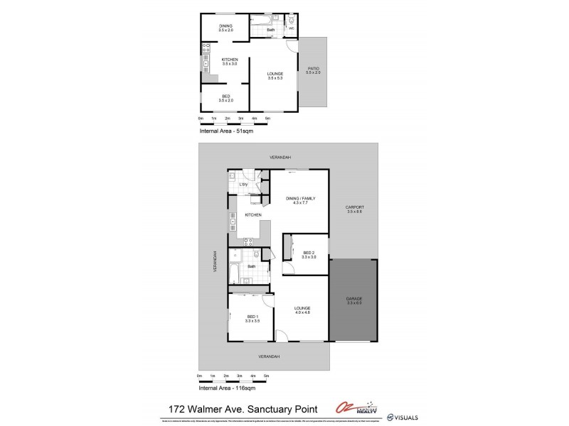172 Walmer Avenue, Sanctuary Point NSW 2540 Floorplan