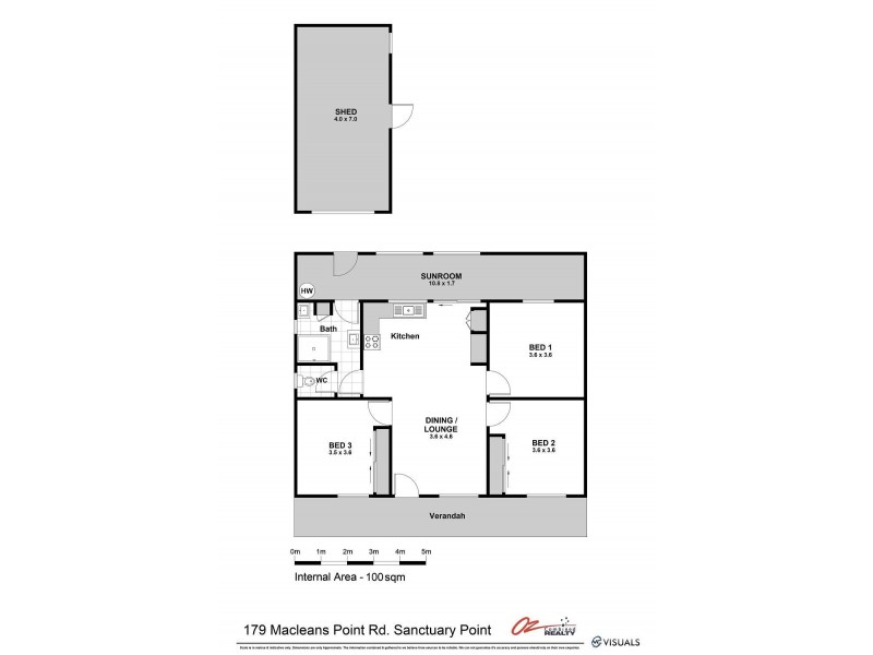 179 Macleans Point Road, Sanctuary Point NSW 2540 Floorplan
