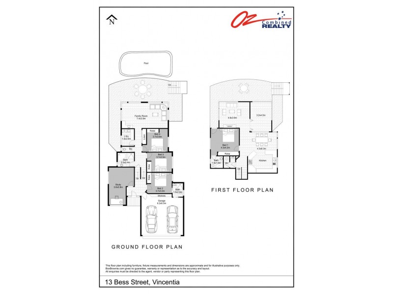 13 Bess Street, Vincentia NSW 2540 Floorplan
