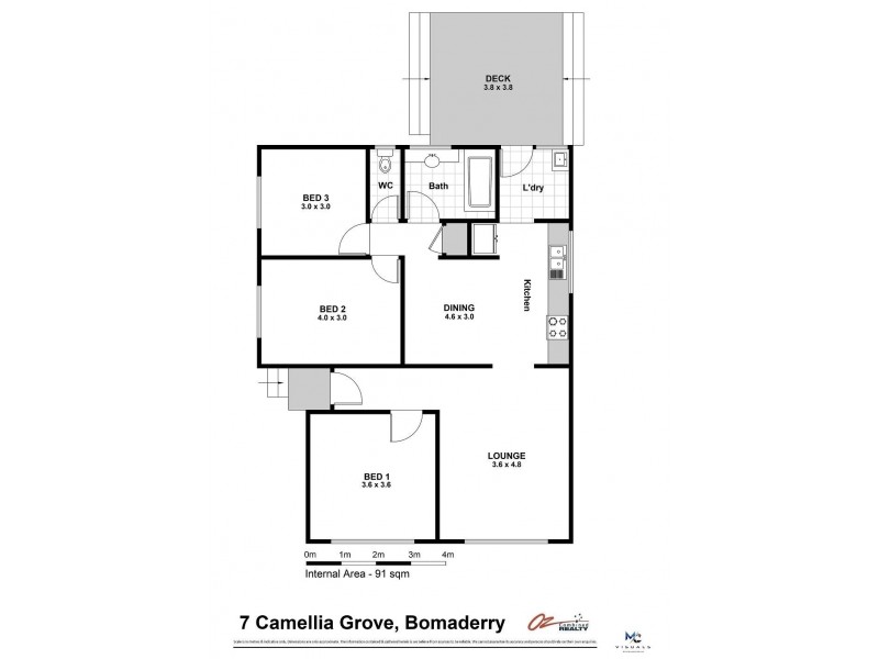 7  Camellia Grove, Bomaderry NSW 2541 Floorplan